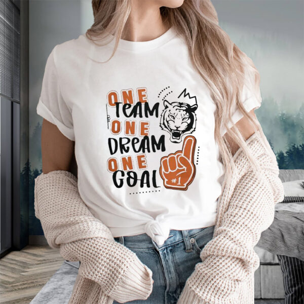 Tigers One Team One Dream One Goal 2023 T-Shirtt