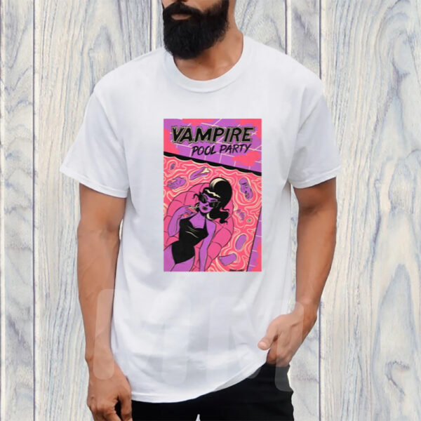 Tragic Girl Vampire Pool Party T-Shirt