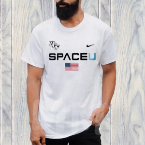 Ucf Knights Space Game Space U Performance Logo T-Shirt