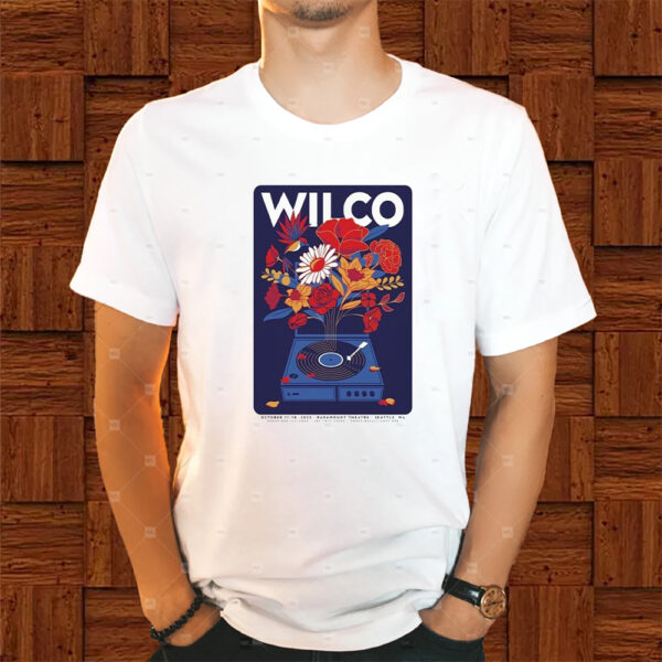 Wilco Seattle WA Paramount Theatre October 17-18 2023 Shirt