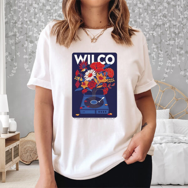 Wilco Seattle WA Paramount Theatre October 17-18 2023 Shirts