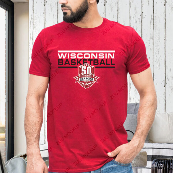 Wisconsin Badgers Women’s Basketball 50 Seasons Shirt