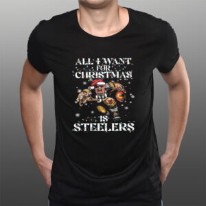 All I Want For Christmas Is Steelers T-Shirtt