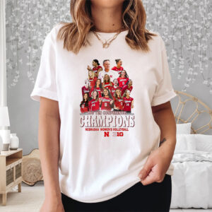 Big Ten Conference Champions Nebraska Womens Volleyball 2023 Shirt