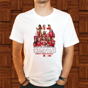 Big Ten Conference Champions Nebraska Womens Volleyball 2023 Shirts