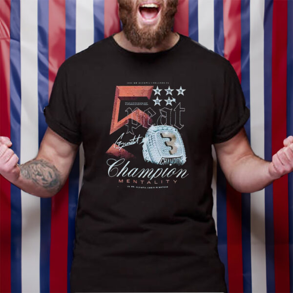 Cbum 5 Peat Champion Mentality T-Shirt