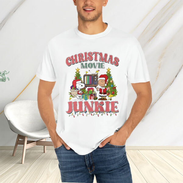 Christmas Movie Junkie Sweat T-Shirtt