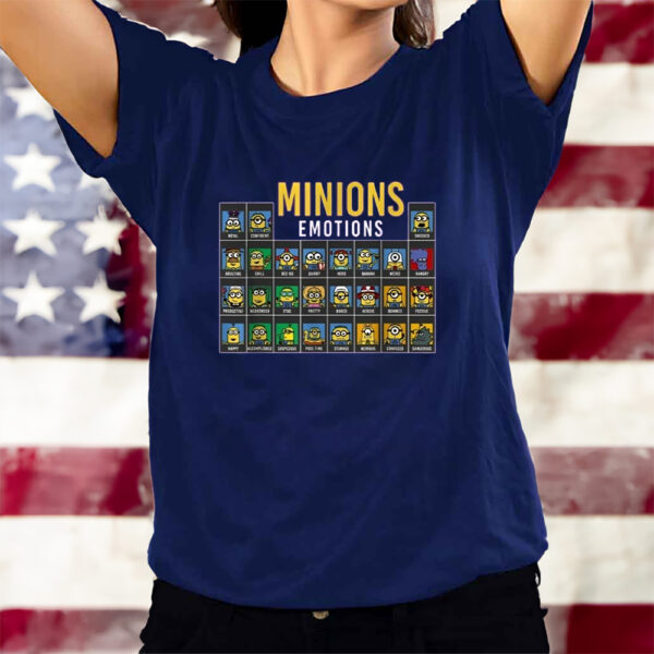 Despicable Me Minions Periodic Emotions T-Shirts