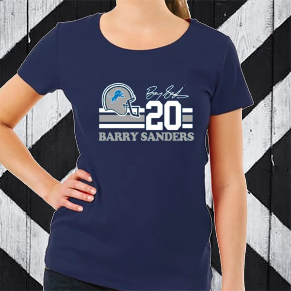 Detroit Lions Barry Sanders #20 TShirt