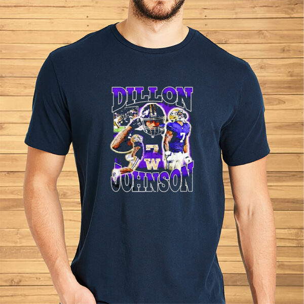 Dillon Johnson Washington Huskies Football Shirts