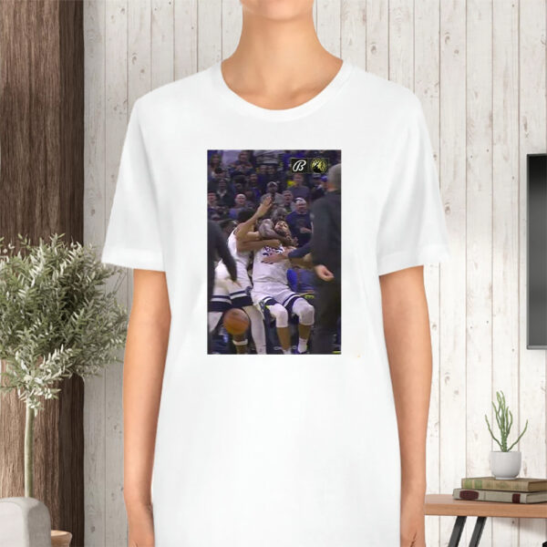 Draymond Green Chocked Rudy Gobert T-Shirt