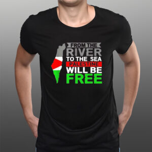 From The River To The Sea Palestine Will Be Free Men T-Shirtt