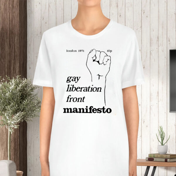 Gay Liberation Front Manifesto T-Shirt