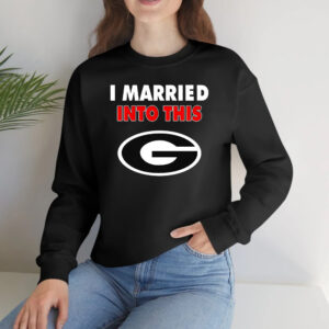 Georgia Bulldogs I Married Into This T-Shirtt