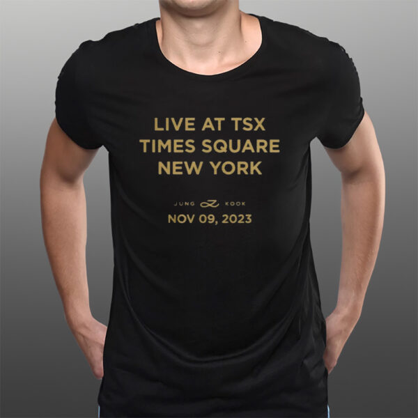 Golden Live At Tsx Times Square New York Nov 09 2023 T-Shirtt