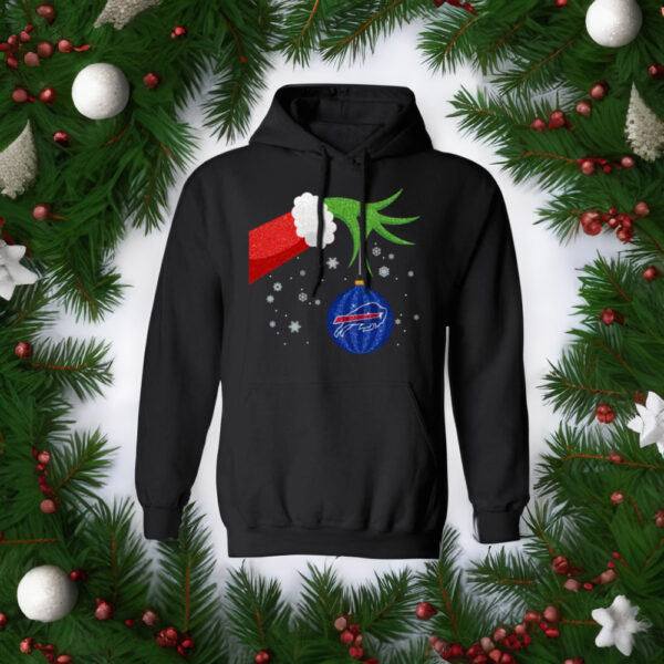 Grinch Christmas Ornament Buffalo Bills Hoodie Shirt