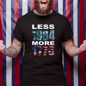 Hi-Rez The Rapper Less 1984 More 1776 T-Shirt