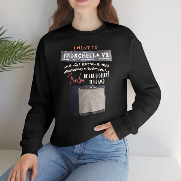 I Went To Fauxchella Vi Fender Hot Rod Deluxe Tube Amp T-Shirtt