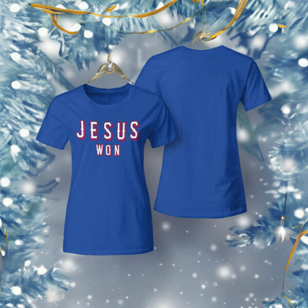 Jesus Won Rangers Women T-Shirt