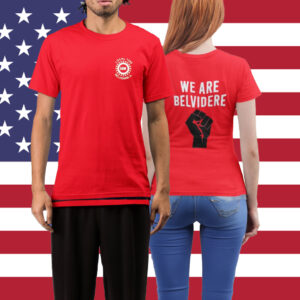 Joe Biden USA We Are Belvidere Uaw Local 1268 Belvidere Il T-Shirt