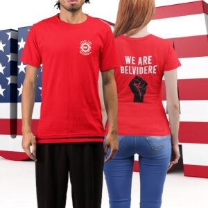 Joe Biden We Are Belvidere Uaw Local 1268 Belvidere Il Men's TShirt