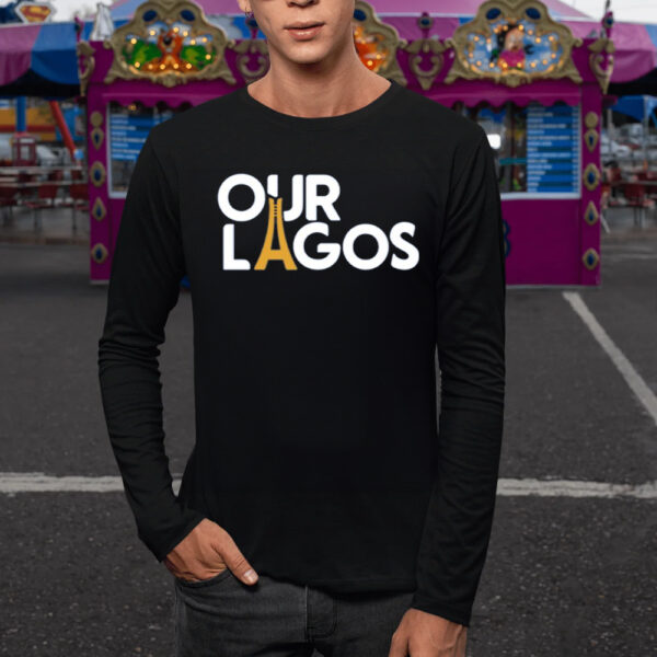 Jubril A. Gawat Wearing Our Lagos TShirt