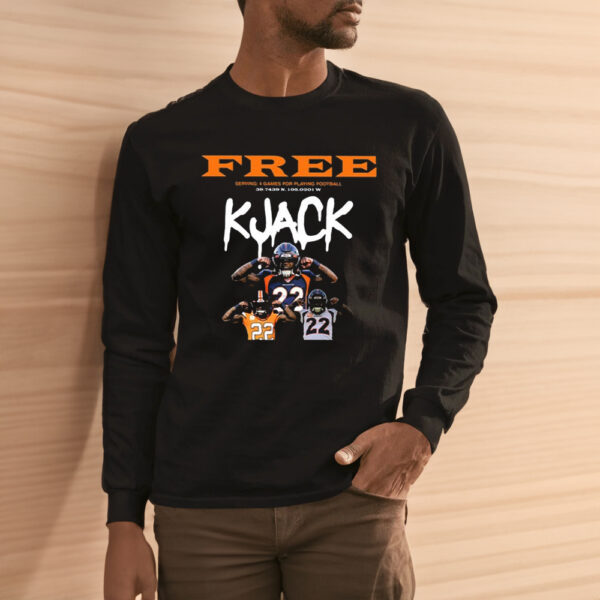 Kareem Jackson Free Kjack Serving 4 Games For Playing Football Shirt