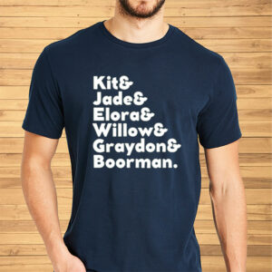 Kit & Jade & Elora & Willow & Graydon & Boorman Shirts