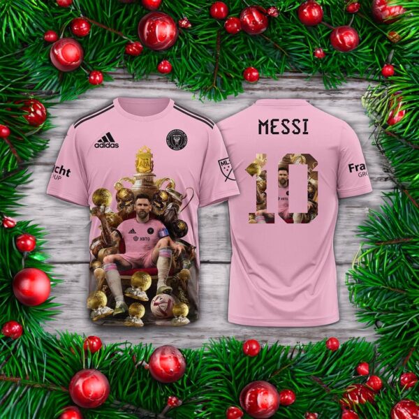 Leo Messi Ballon d’Or 2023 Inter Miami Jerseys