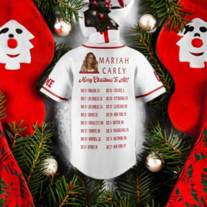 Mariah Carey Merry Christmas To All Personalized 2023 Baseball Jerseys