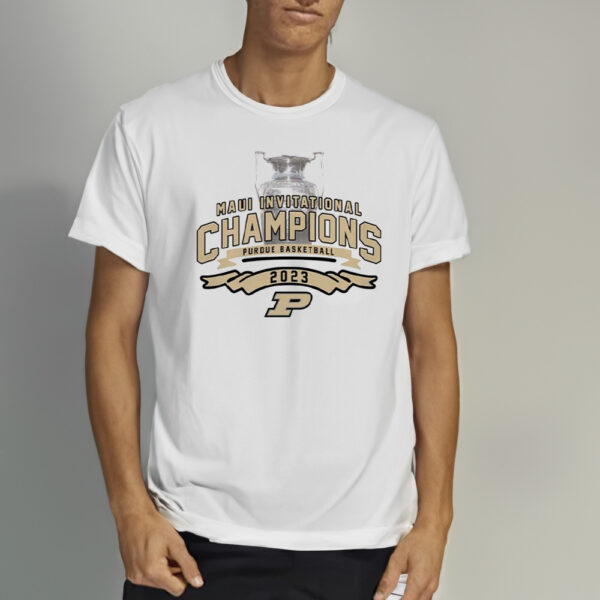 Maui Invitational Champions Purdue Boilermakers 2023 Shirt