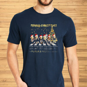 Merry Christmas The Future Past World Tour 2024 Signature Shirt