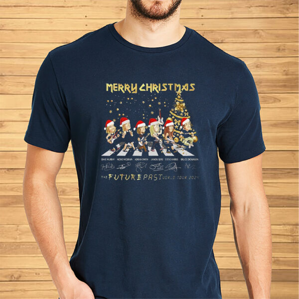 Merry Christmas The Future Past World Tour 2024 Signature Shirt