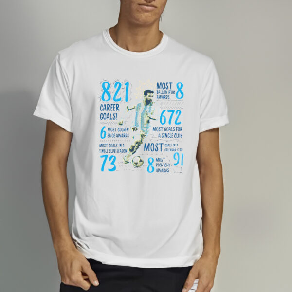 Messi 800 Goals Graphic Shirt