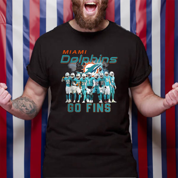 Miami Dolphins Go Fins T-Shirt