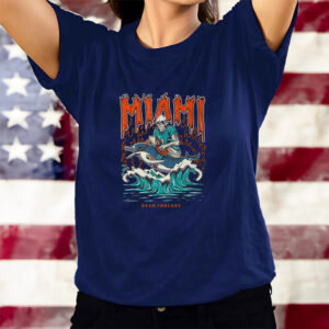 Miami Football Skeleton Dead T-Shirts