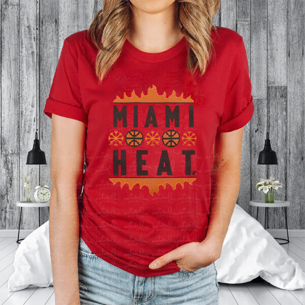 Miami Heat Holiday Ugly Christmas Sweater Shirt