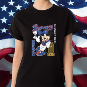 Mickey Mouse Rangers 2023 World Series Champions Shirts