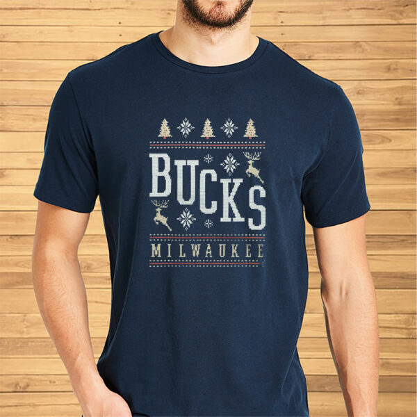 Milwaukee Bucks Holiday Ugly Christmas Sweater Shirts