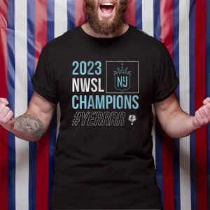 NJ NY GOTHAM FC 2023 NWSL CHAMPIONS TShirt