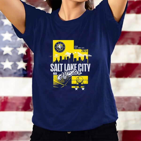 Nba All-Star Utah Salt Lake City 2023 T-Shirtt