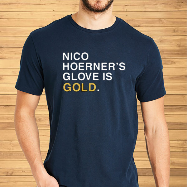 Nico Hoerner’s Glove Is Gold Shirts