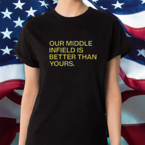 Obvious Shirts Our Middle Infield Is Better Than Yours Shirt