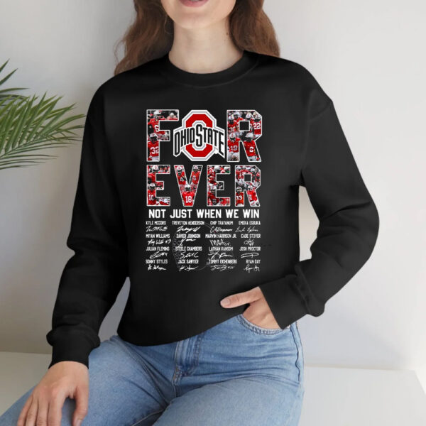 Ohio State Buckeyes Forever Not Just When We Win T-Shirtt