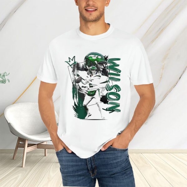 Original Zach Wilson New York Jets Football Paper 2023 T-Shirtt