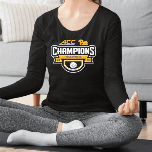 Pitt Panthers 2023 Acc Women’s Volleyball Regular Season Champions Locker Room Shirts