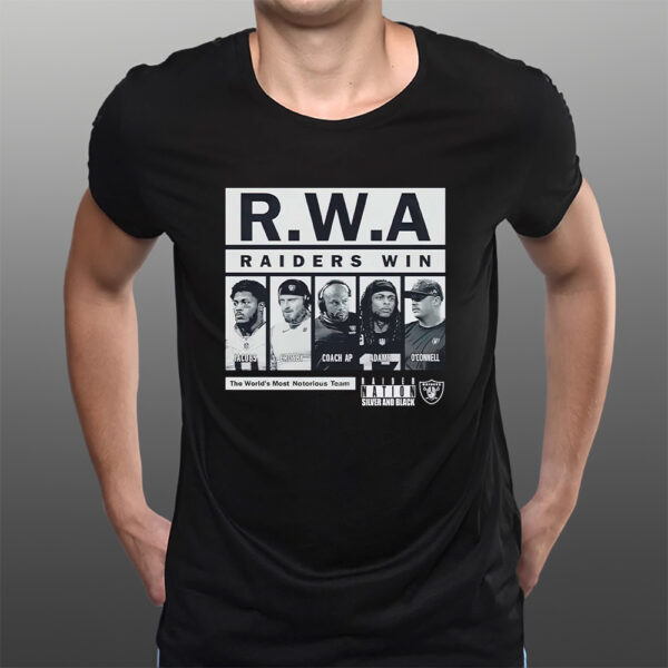 RWA Raider Win The Worlds Most Notorious Team T-Shirtt