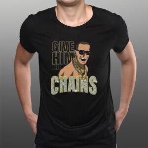 Retro Kirk Cousins Chains Shirt Give Him The Chains Unisex Sweat T-Shirts