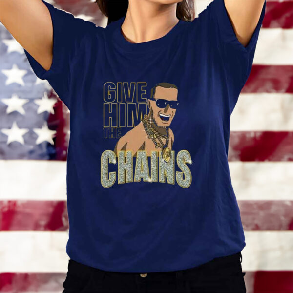 Retro Kirk Cousins Chains Shirt Give Him The Chains Unisex Sweat T-Shirtt