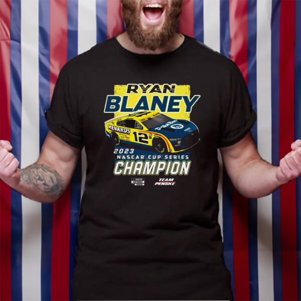 Ryan Blaney 2023 Nascar Cup Series Champion T-Shirt